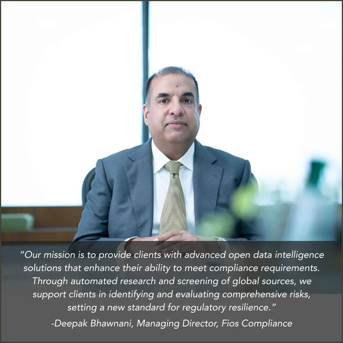 Fios Compliance Launches the World’s 1st Open Data Intelligence Platform for Compliance Risk Mitigation